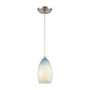 Planetario 1-Light Mini Pendant in Satin Nickel