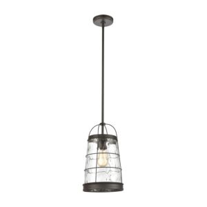 Azaria 1-Light Mini Pendant in Oil Rubbed Bronze