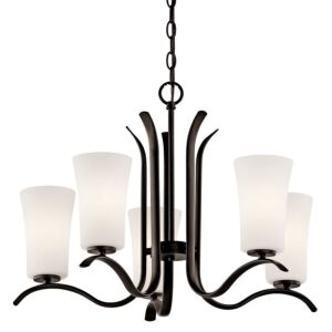 Armida 5-Light LED Chandelier in Olde Bronze