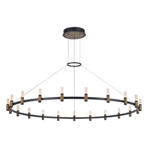 Eurofase Albany 1-Light Chandelier in Black