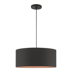 Sentosa 3-Light Pendant in Black