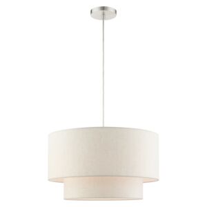 Blossom 3-Light Pendant in Brushed Nickel