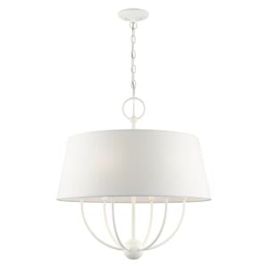 Ridgecrest 6-Light Chandelier in White