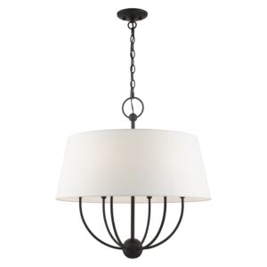 Ridgecrest 6-Light Chandelier in Black