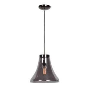 Safi 1-Light Pendant in Black Chrome