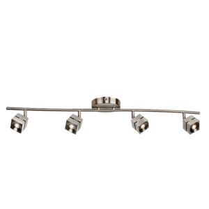 Cantrell LED Fixed Rail in Satin Nickel