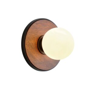 Cadet 1-Light Wall Sconce in Soft Black