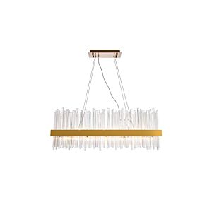 Dallas 20-Light Chandelier in Gold