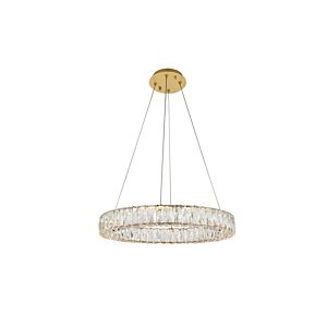 Monroe LED Chandelier in Gold