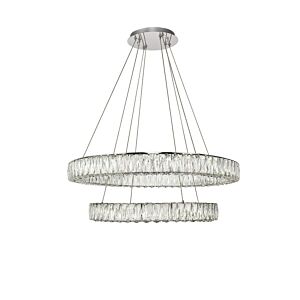 Monroe LED Chandelier in Chrome