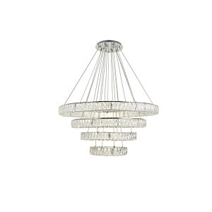 Monroe LED Chandelier in Chrome