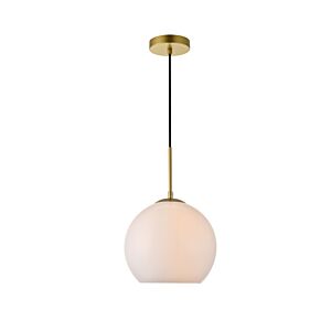 BAXTER 1-Light Pendant in Brass