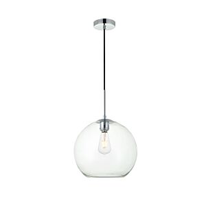 BAXTER 1-Light Pendant in Chrome