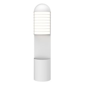 Lighthouse 1-Light LED Wall Sconce in Textured White