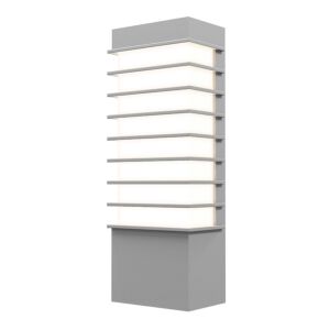 Tawa 1-Light LED Wall Sconce in Textured Gray