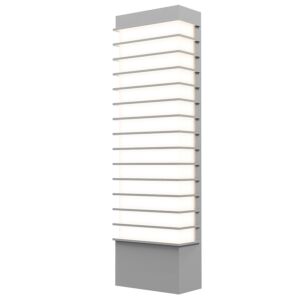 Tawa 1-Light LED Wall Sconce in Textured Gray