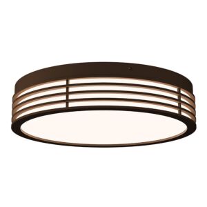 Marue 1-Light LED Surface Mount in Textured Bronze