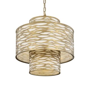 Kato 4-Light Pendant in Havana Gold