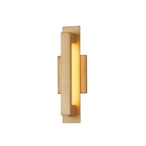 Catalina LED Outdoor Wall Sconce in Burnished Gold