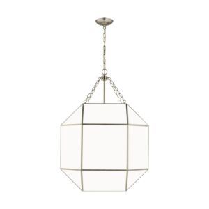 Morrison 4-Light Lantern in Antique Brushed Nickel