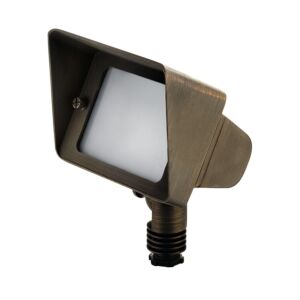 LED Retrofit Centennial Brass 1-Light Wall Wash in Centennial Brass