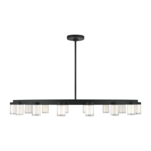 Esfera 16-Light LED Chandelier in Nightshade Black