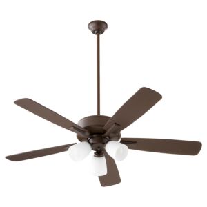 Ovation 3-Light 52" Hanging Ceiling Fan in Oiled Bronze