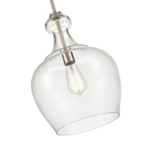 Corra 1-Light Pendant in Modern Gold