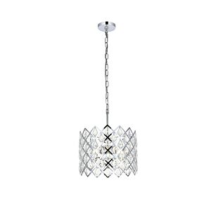 Lyla 3-Light Pendant in Chrome