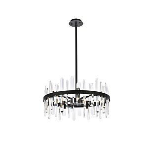 Serena 14-Light Pendant in Black