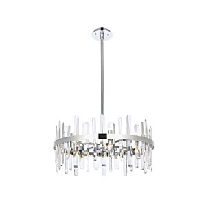 Serena 14-Light Pendant in Chrome