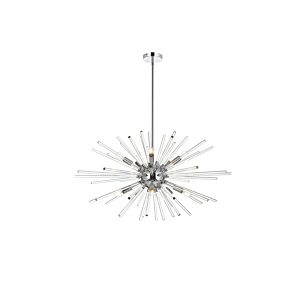 Sienna 10-Light Pendant in Chrome