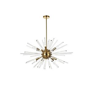 Sienna 10-Light Pendant in Gold