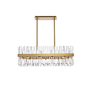 Serephina 20-Light Chandelier in Satin Gold