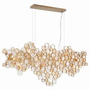 Eurofase Trento 15-Light Chandelier in Gold