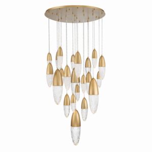 Ecrou 22-Light 2Chandelier in Gold