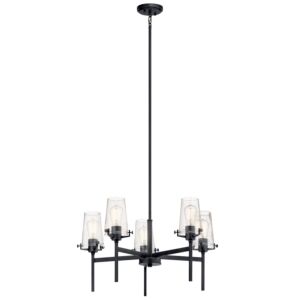 Alton 5-Light Chandelier in Black