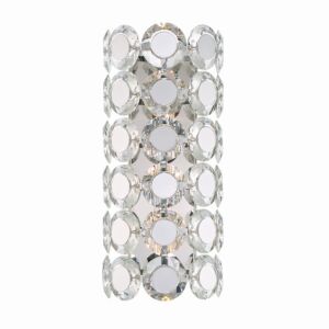 Perrene 2-Light Wall Sconce in Chrome