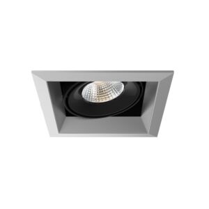 1-Light LED Recessed in Platinum