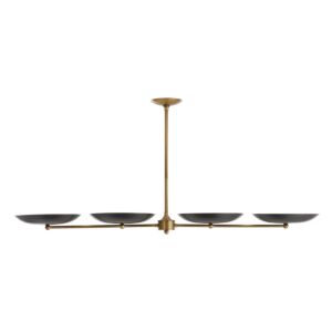 Griffith 4-Light Chandelier in Bronze