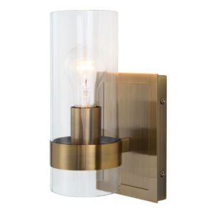 Cardiff 1-Light Wall Sconce in Oxidized Antique Brass