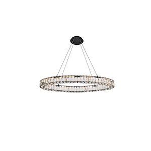 Monroe 1-Light LED Pendant in Black