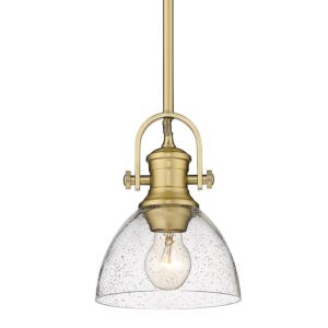 Hines BCB 1-Light Mini Pendant in Brushed Champagne Bronze