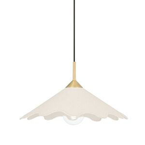 Sodsai 1-Light Pendant in Aged Brass