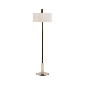 Mitchell 1-Light Floor Lamp in Bronze