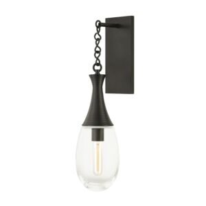 Southold 1-Light Wall Sconce in Black Brass