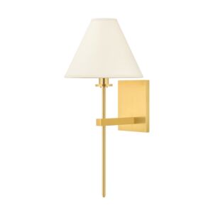 Graham 1-Light Wall Sconce in Aged Brass