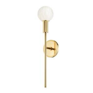 Murray Hill 1-Light LED Wall Sconce in Aged Brass