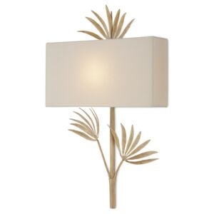 Calliope 1-Light Wall Sconce in Coco Cream