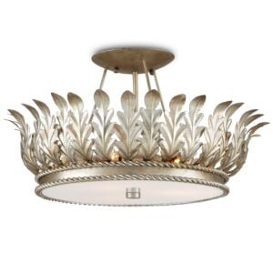 Bunny Williams 3-Light Semi-Flush Mount in Champagne